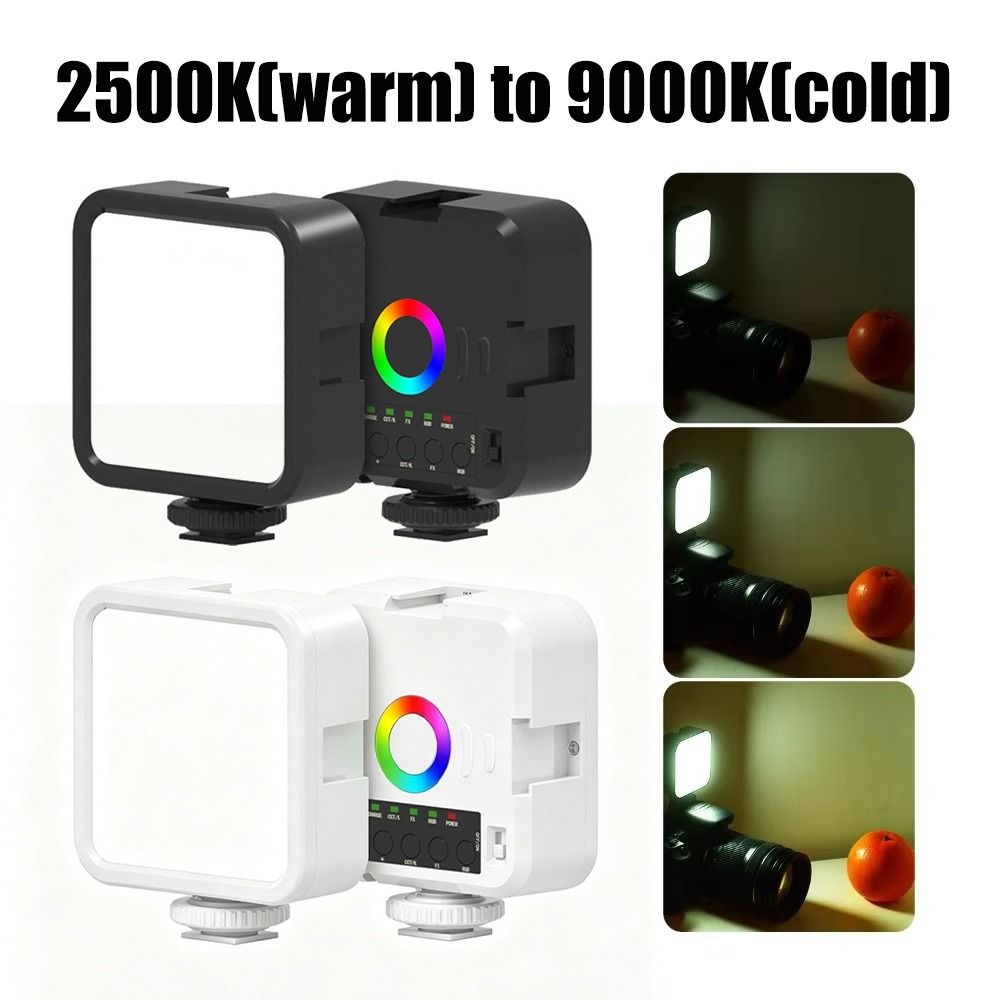 Photography Lighting Video - Luz LED de video recargable, lámpara