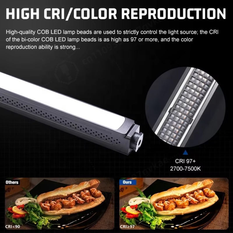 Photography Lighting Video - Luz LED RGB portátil para estudio