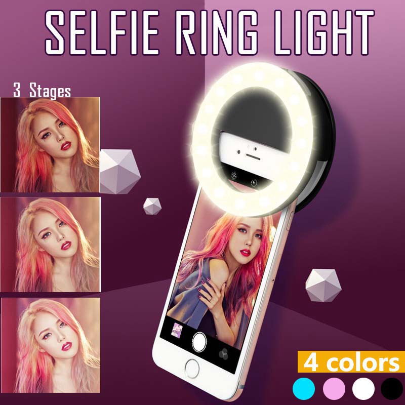 Photography Lighting Continuous - Anillo de luz LED con 3
