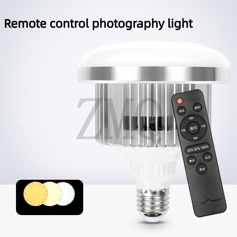 Photography Lighting Devices - Lámpara LED E27 85W 155W 3200K-5500K,
