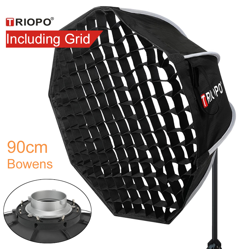 Photography Lighting Background - Triopo - Softbox Portátil de 90
