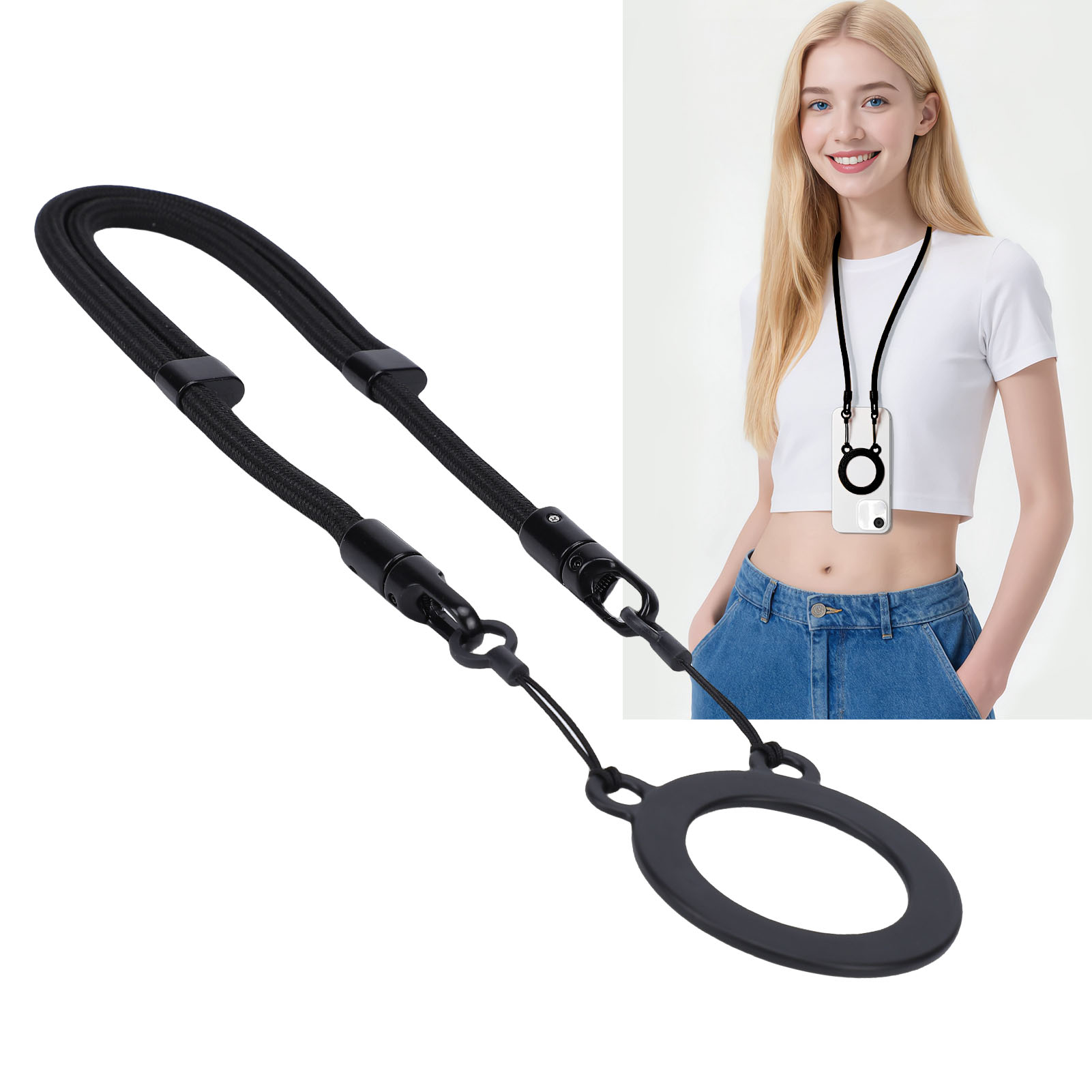 Photography Lighting Circle - Correa Magnética Ajustable M22 para Colgar