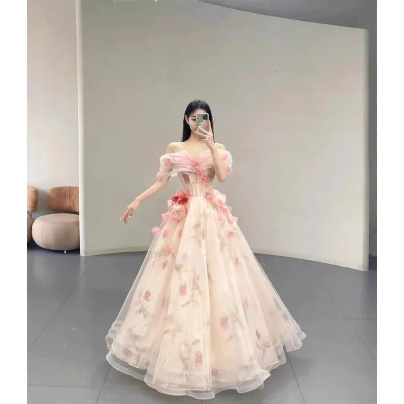 Photography Lighting For Clothing - Vestidos de novia florales de Corea