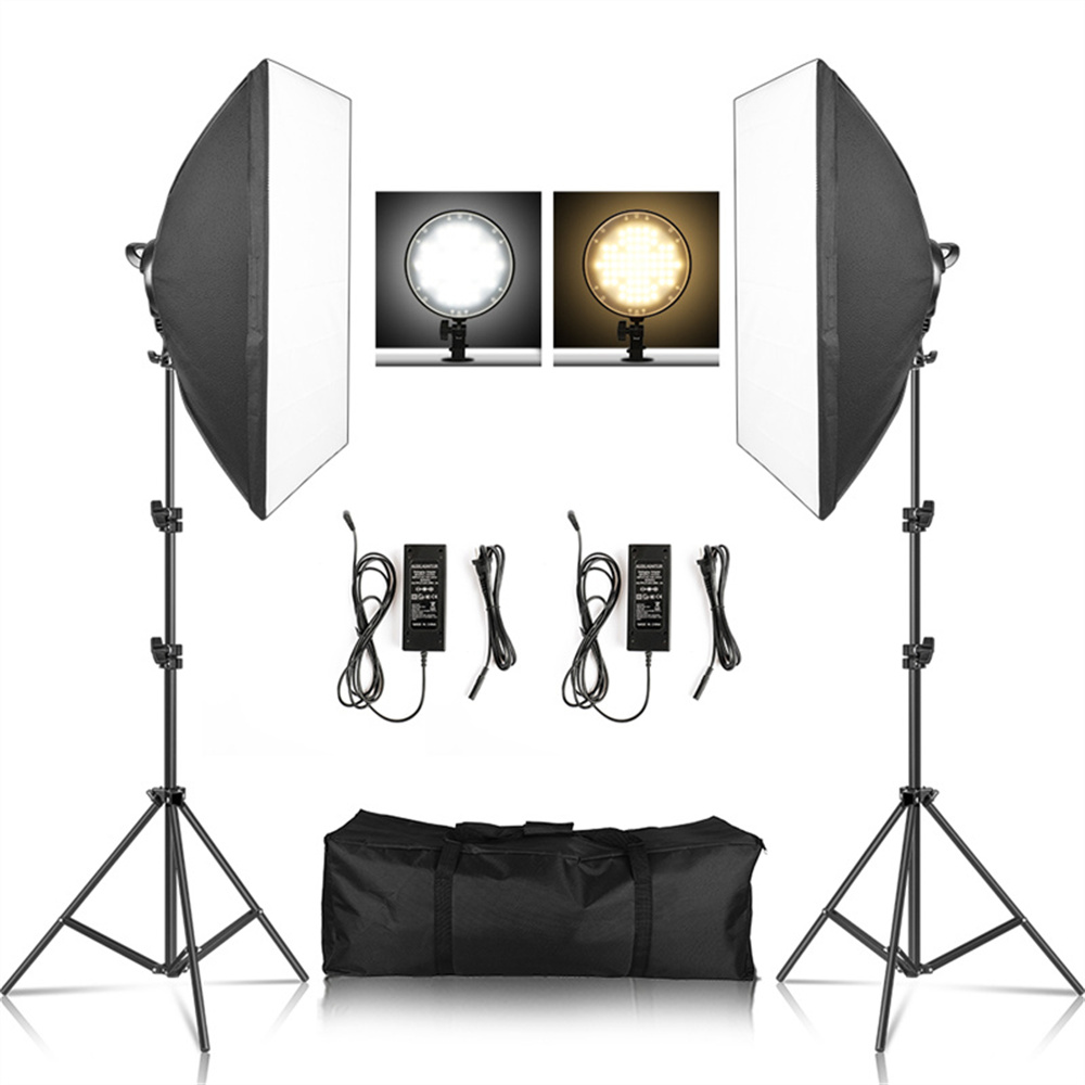 Photography Lighting Background - Kit de fotografía de luz Softbox,