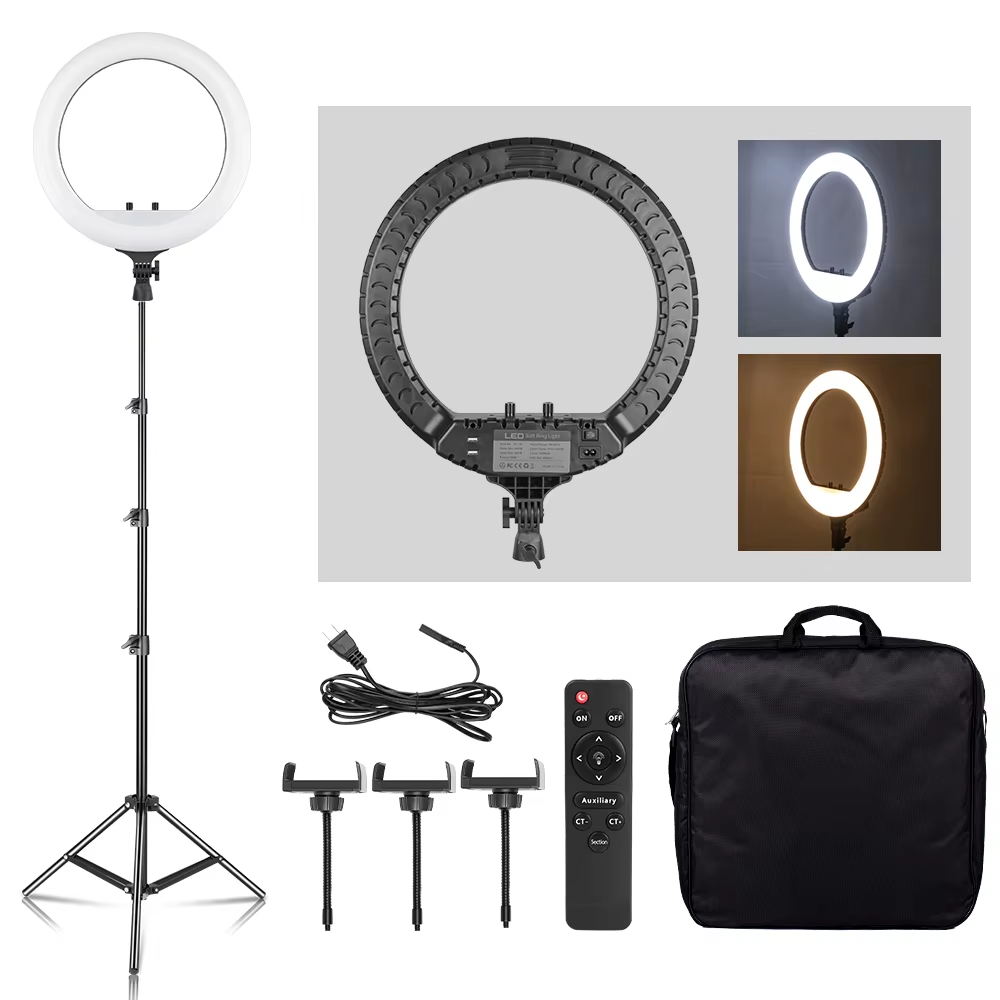 Aro de luz LED SH de 18 pulgad - Photography Lighting Circle reseña y precio