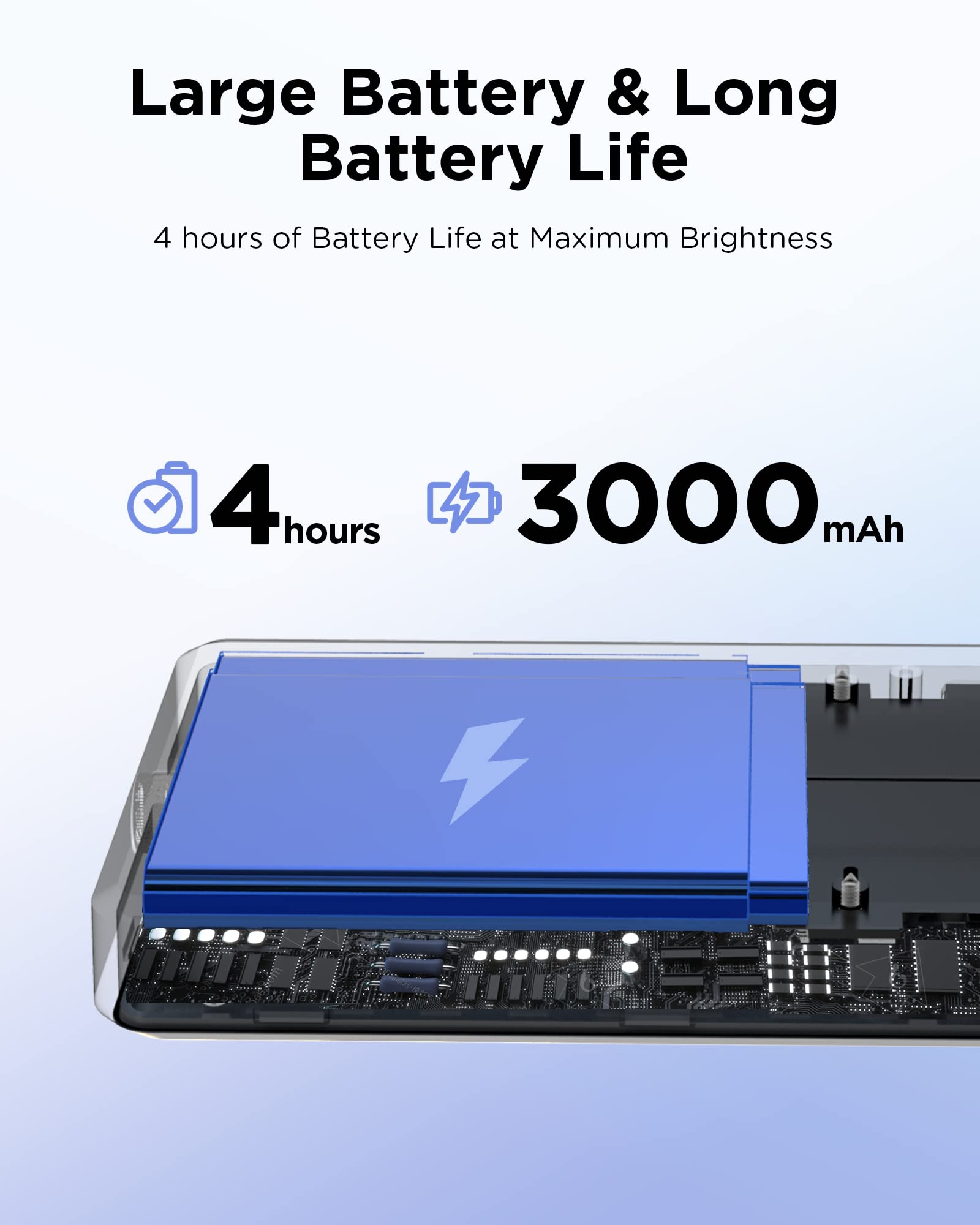 Luz LED para Selfie, 3000Mah,  - Photography Lighting Circle reseña y precio