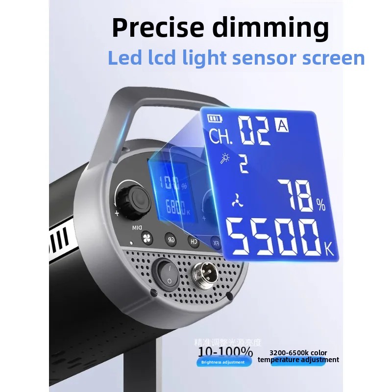 Luz de relleno para transmisió - Photography Lighting For Clothing reseña y precio