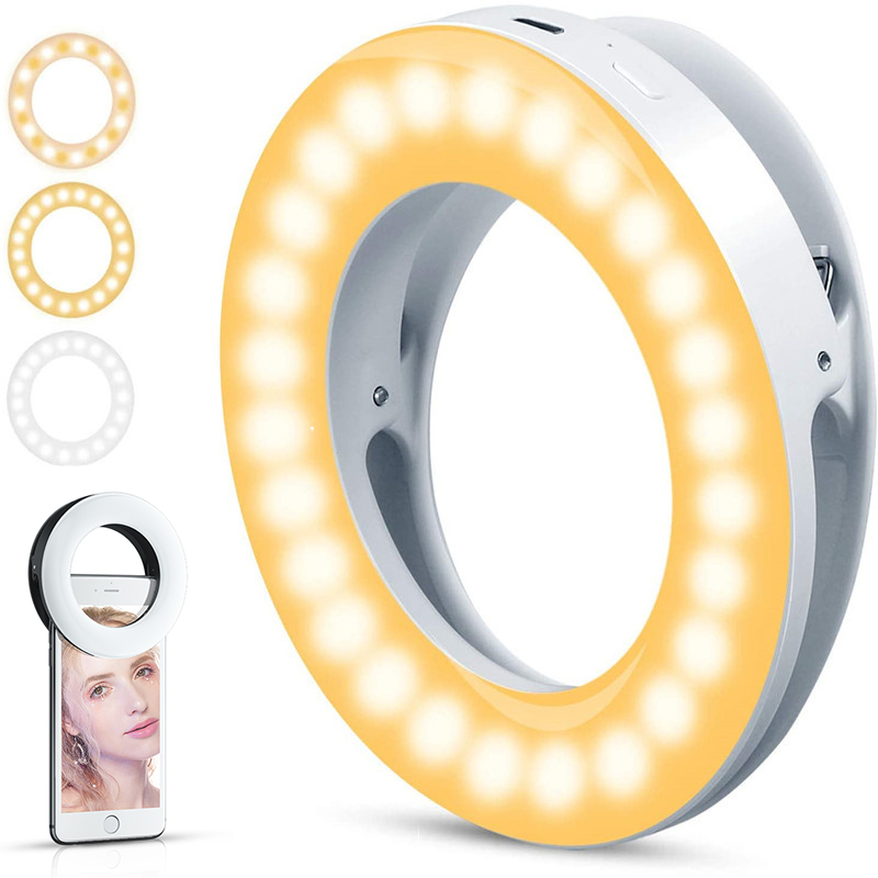 Actualización 3200K-6500K LED  - Photography Lighting Circle reseña y precio