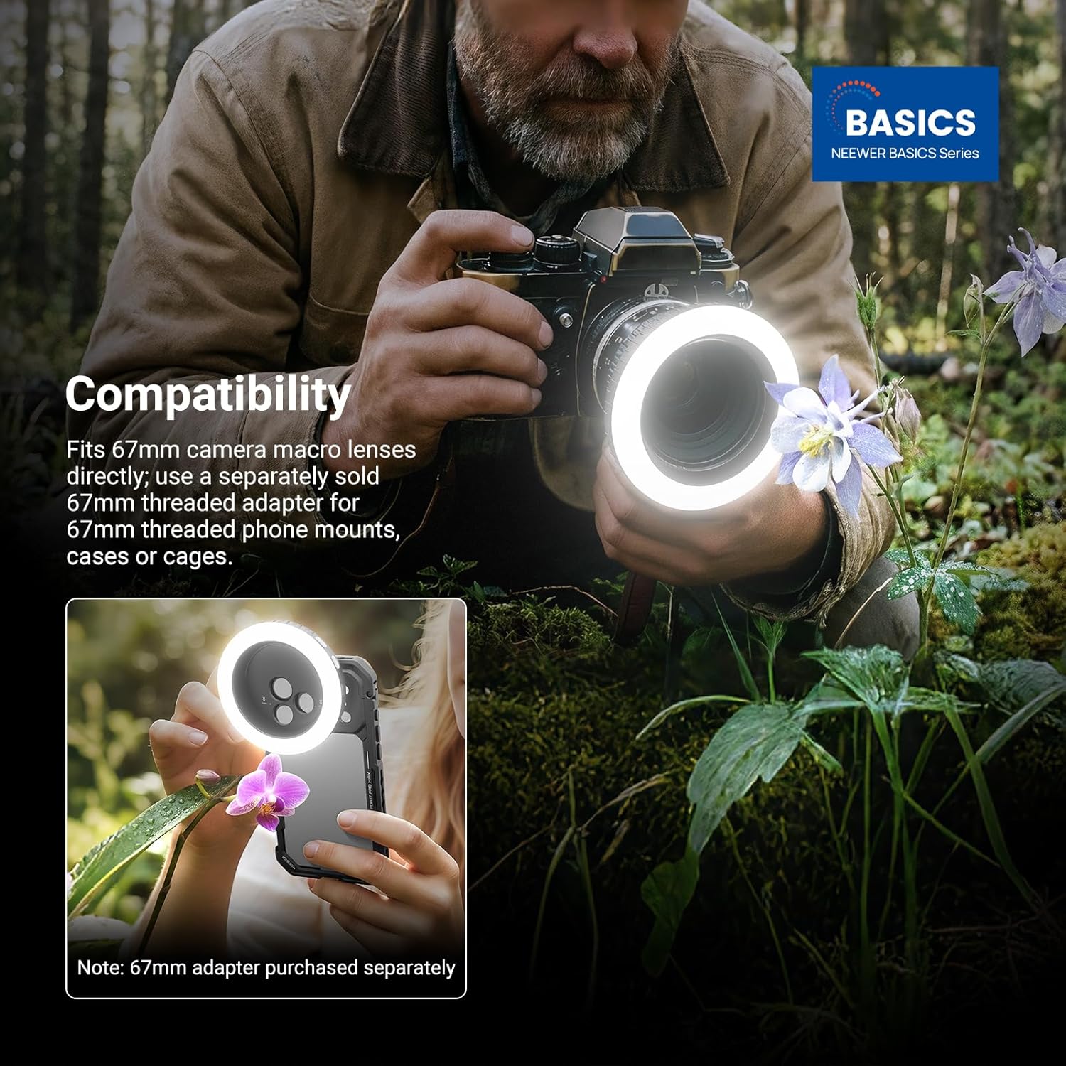Anillo de Luz LED Bicolor Reca - Photography Lighting Circle reseña y precio