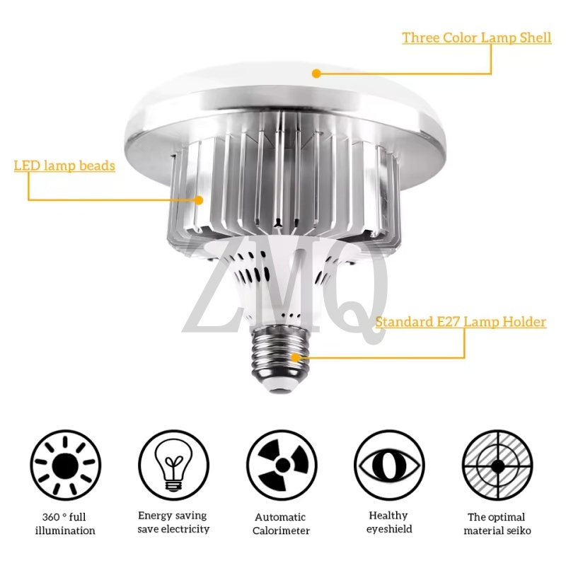 Lámpara LED E27 85W 155W 3200K - Photography Lighting Devices reseña y precio