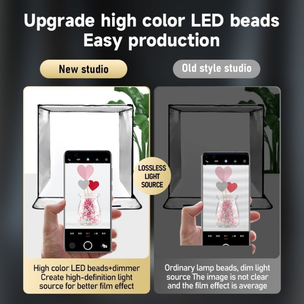 Caja de luz LED suave de 45/65 - Photography Lighting Background reseña y precio