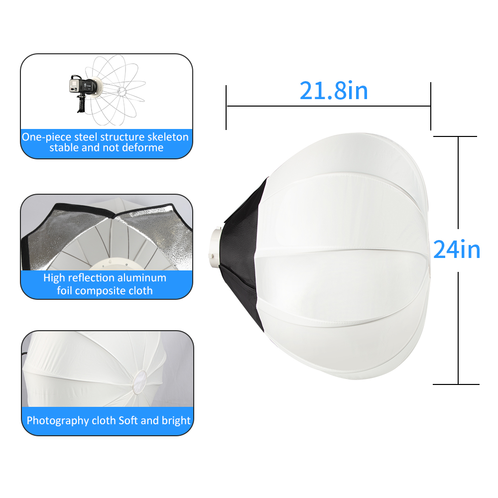 Softbox Globo de 65cm con Mont - Globe Modifier Round reseña y precio