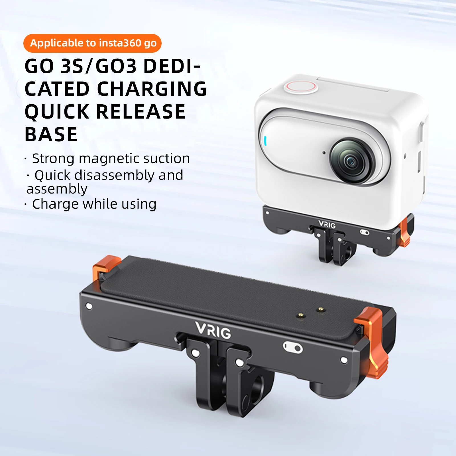 VRIG UURIG para Instan 360 GO  - Insta360 Camera Go 3 reseña y precio