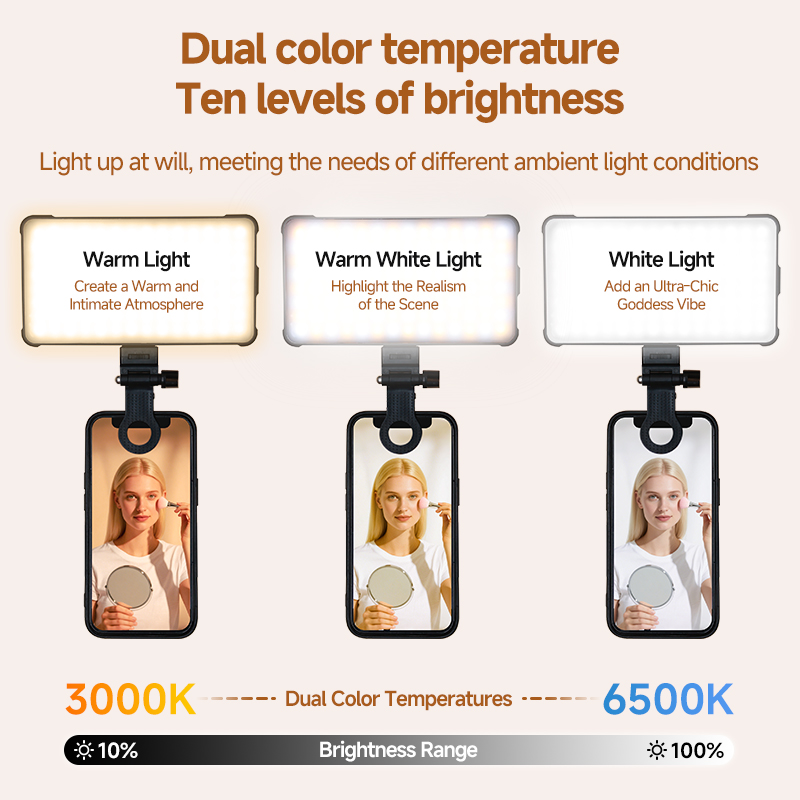 Luz de vídeo LED RGB, Clip de  - Photography Lighting Continuous reseña y precio