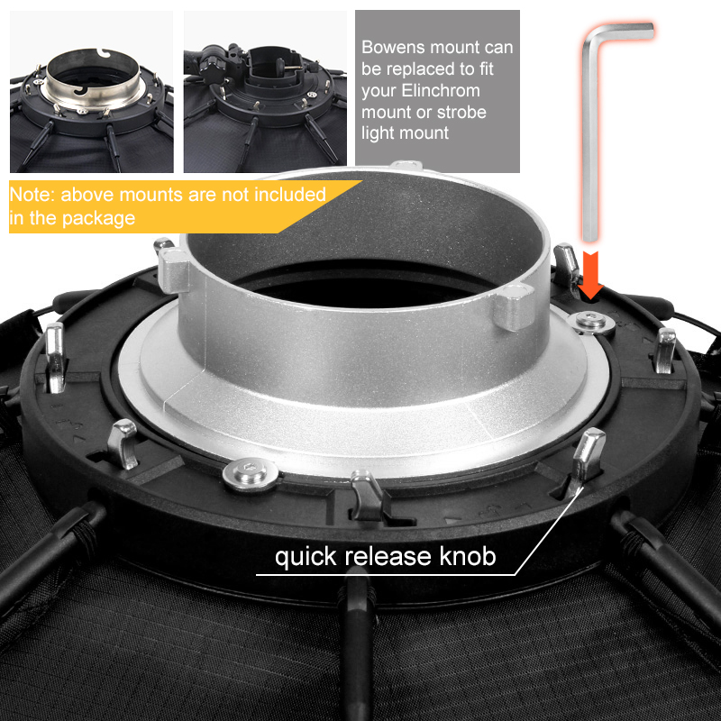 Triopo - Softbox Portátil de 9 - Photography Lighting Background reseña y precio