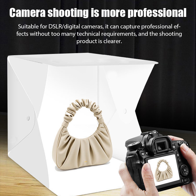 Caja de luz Mini caja de estud - Photography Lighting And Backdrop Kits reseña y precio