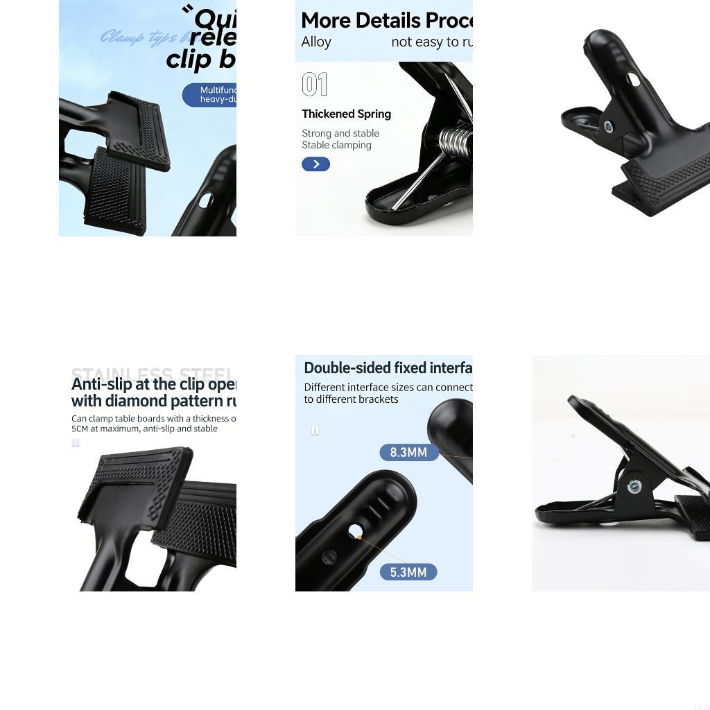 Clip fondo abrazadera resorte  - Photography Lighting Background reseña y precio