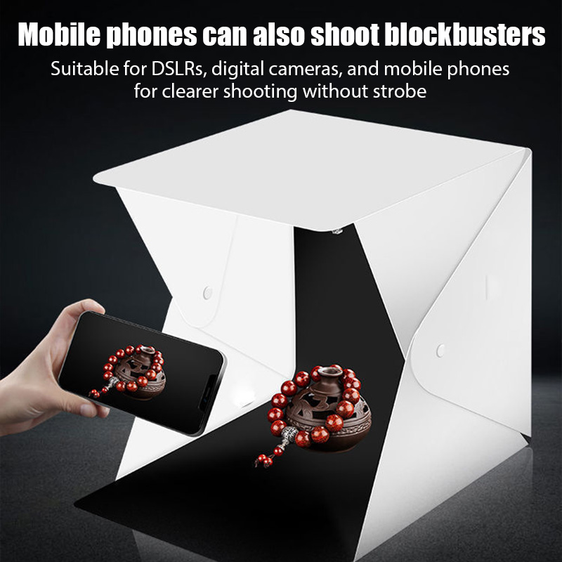 Caja de luz plegable portátil  - Photography Lighting Background reseña y precio
