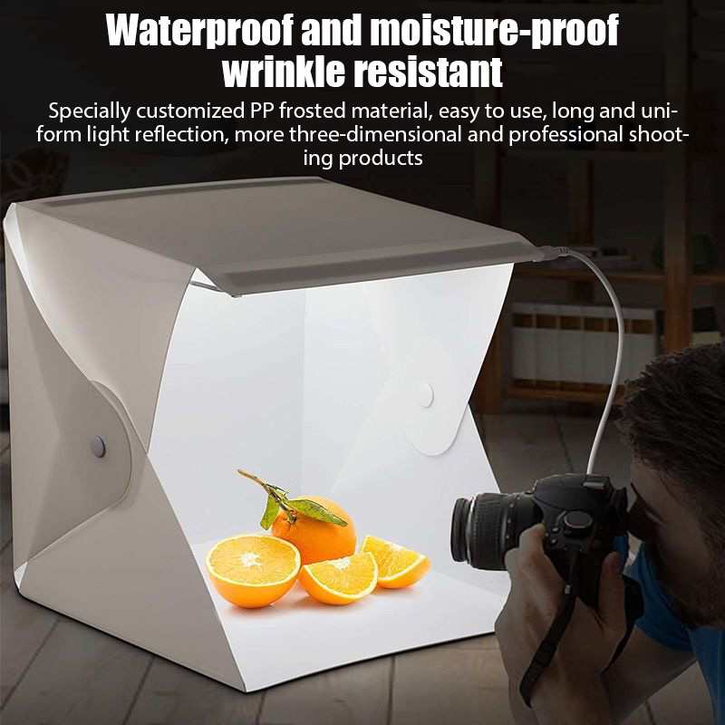 Caja de luz plegable portátil  - Photography Lighting Background reseña y precio