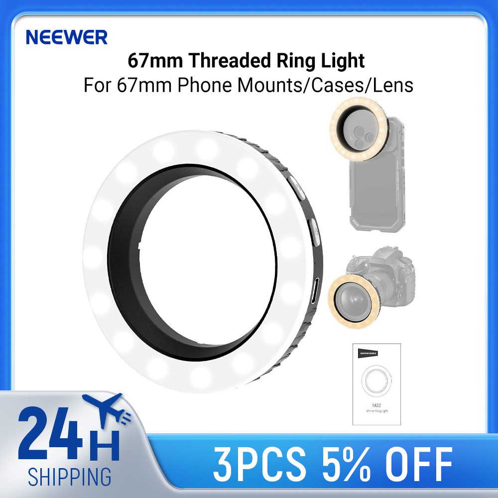 Anillo de Luz LED NEEWER Basic - Photography Lighting Circle reseña y precio