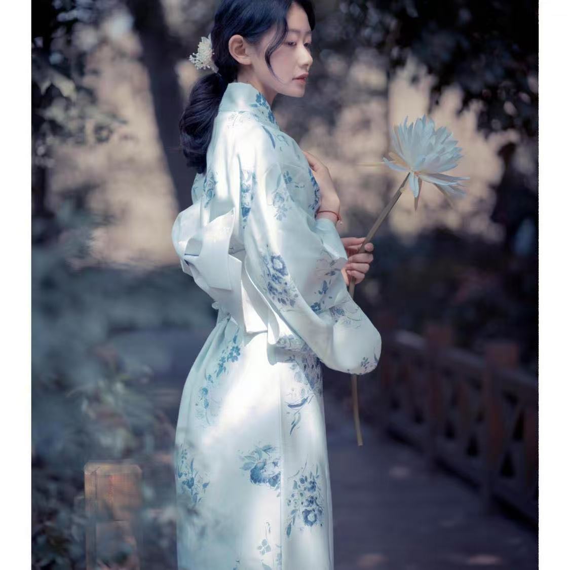 Kimono Azul Claro, Ropa Tradic - Photography Lighting For Clothing reseña y precio