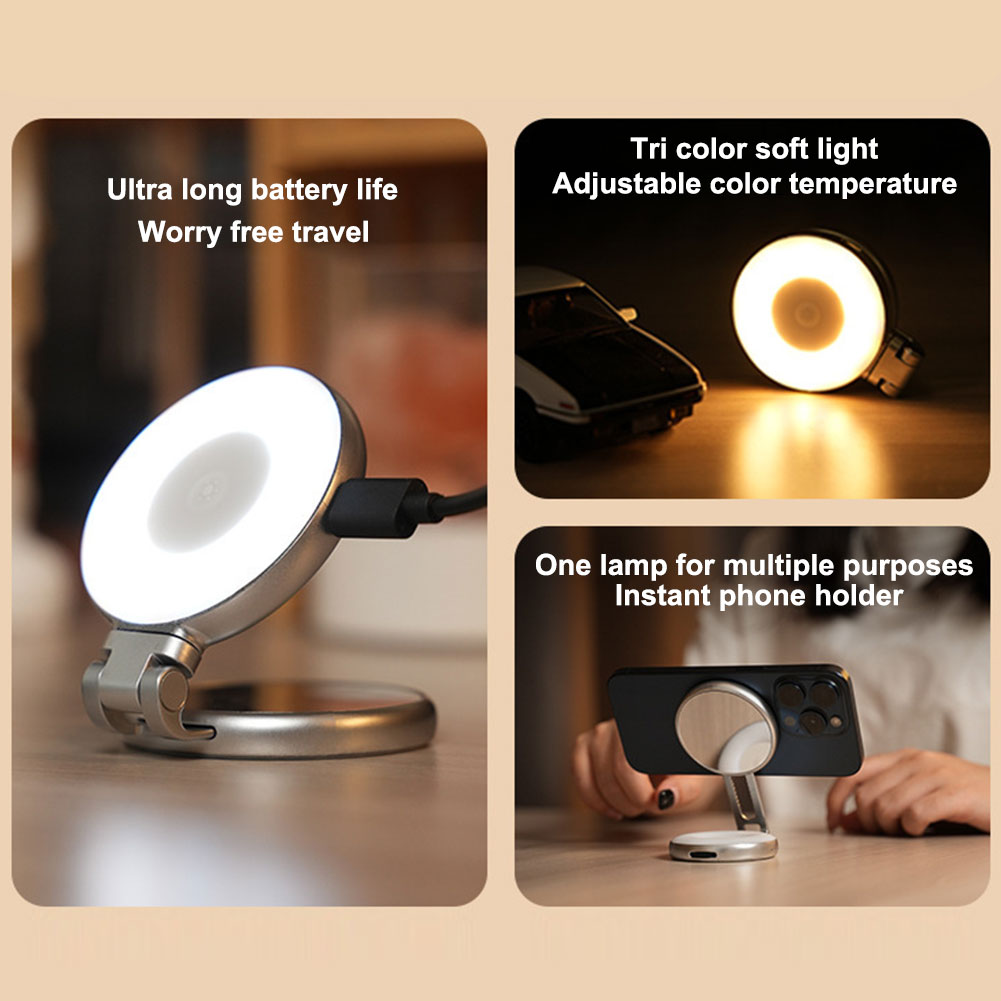 Luz Magnética 3 en 1 para Self - Photography Lighting Video reseña y precio