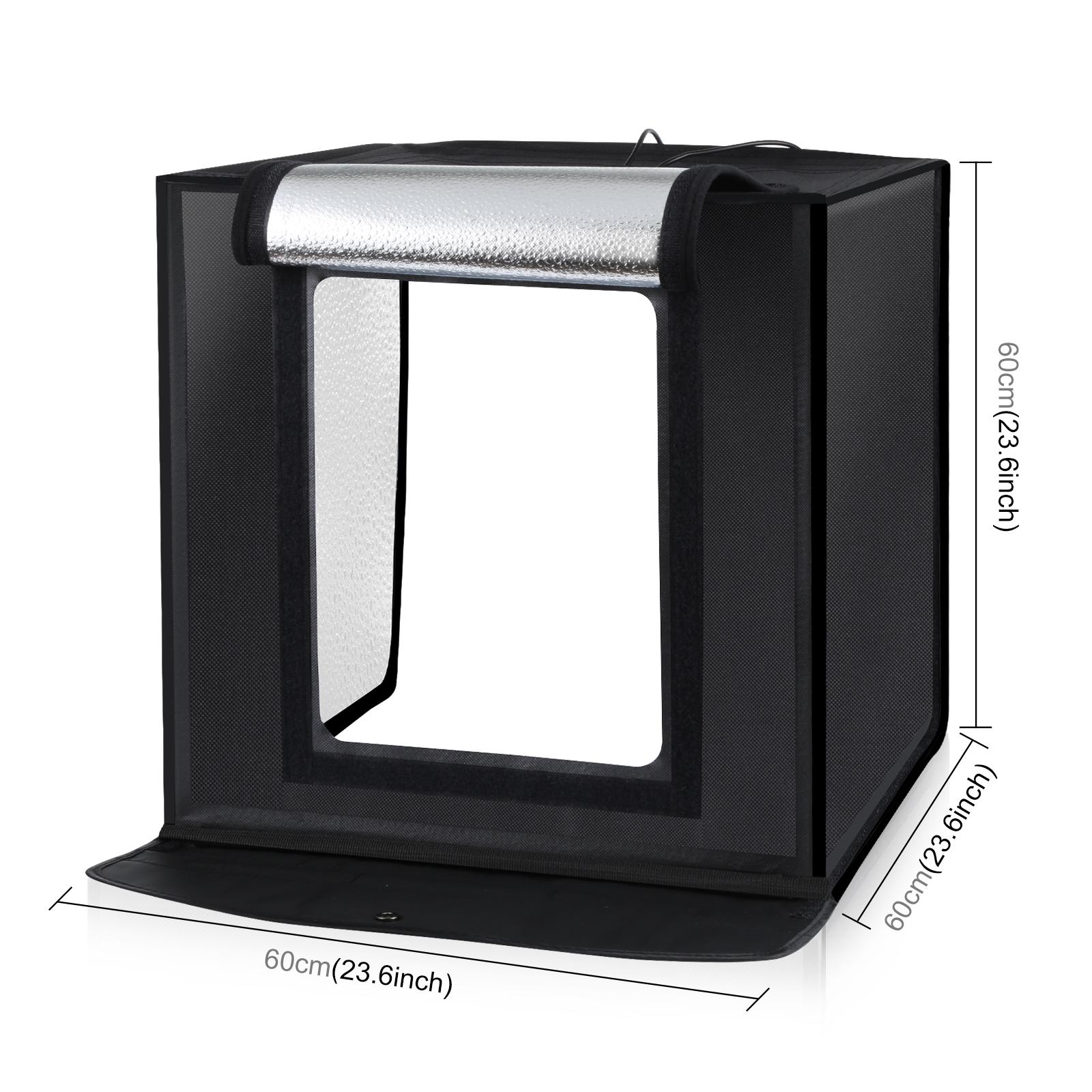 PULUZ 60cm caja de luz de estu - Photography Lighting And Backdrop Kits reseña y precio