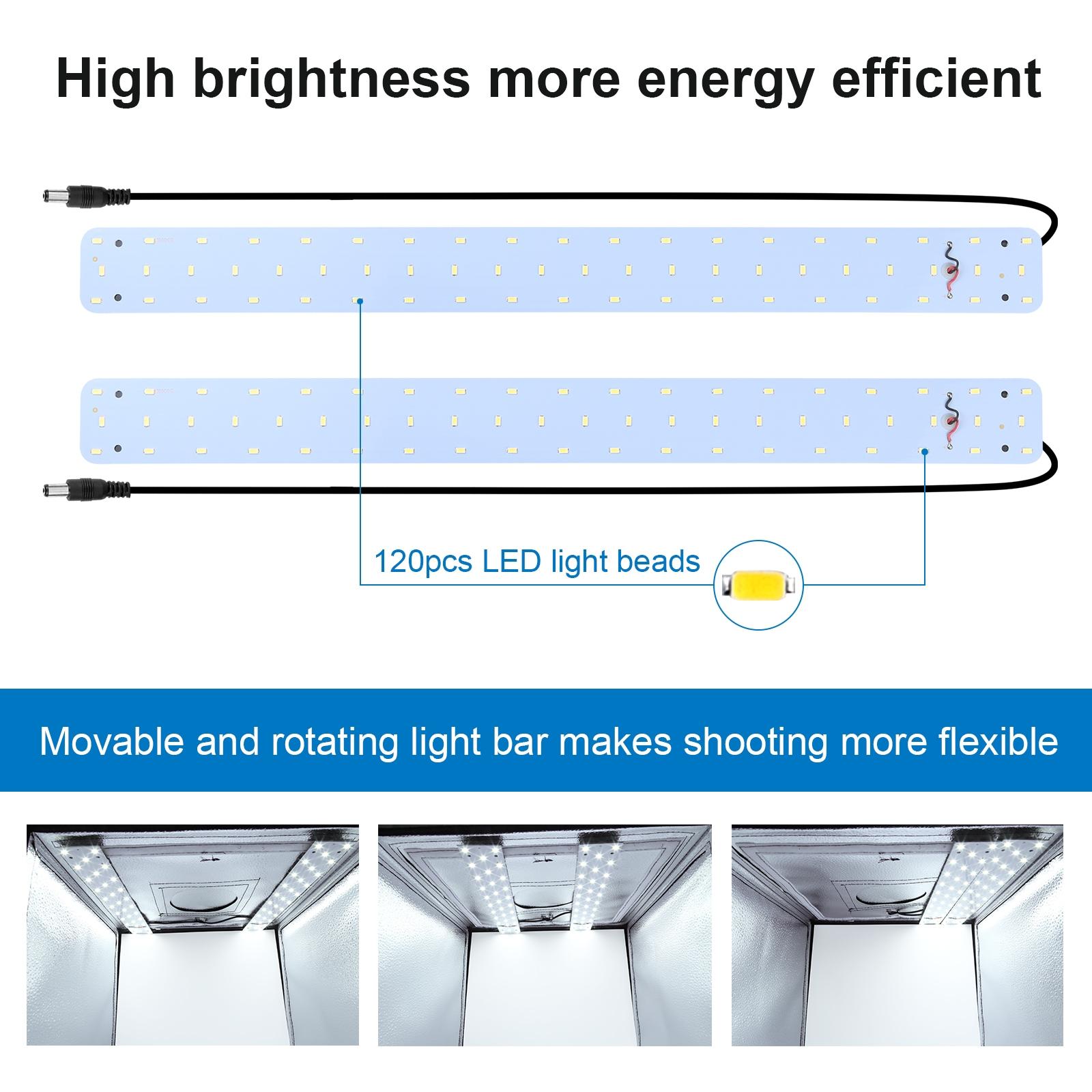 PULUZ 60cm caja de luz de estu - Photography Lighting And Backdrop Kits reseña y precio