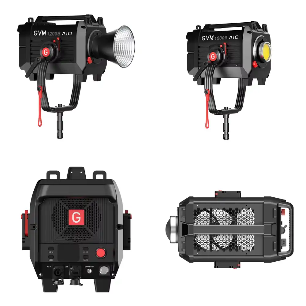 GVM SD1200B AIO 1200W, Luz LED - Photography Lighting Continuous reseña y precio