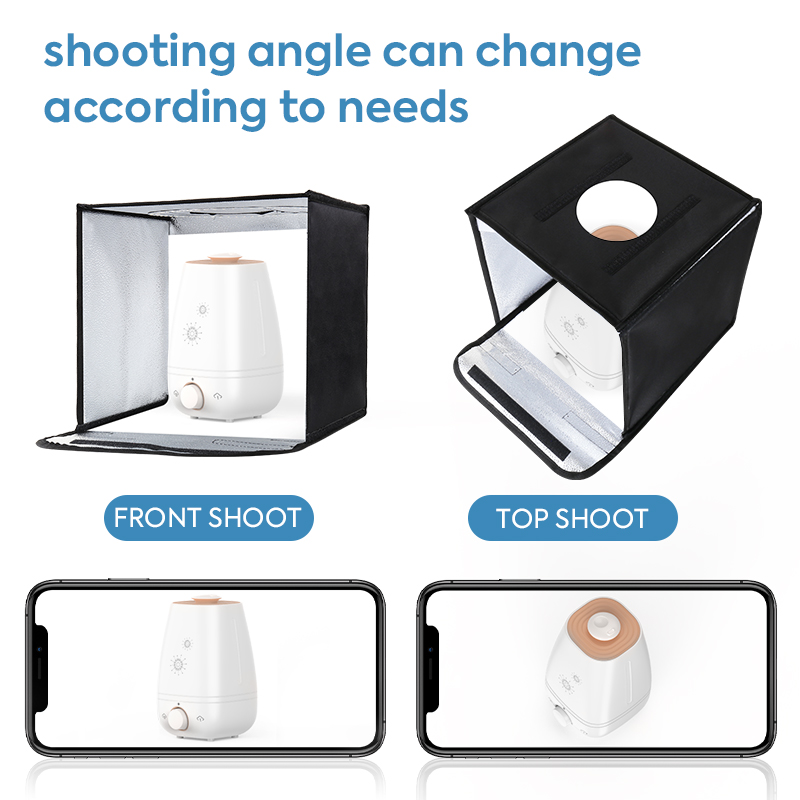 Caja de luz plegable para estu - Photography Lighting And Backdrop Kits reseña y precio
