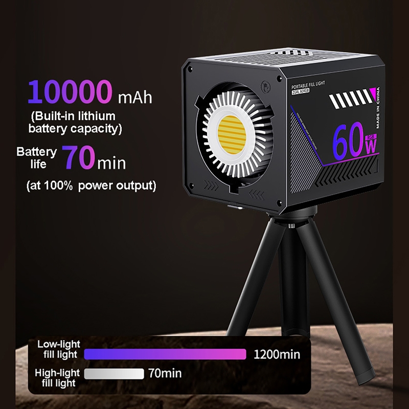 Luz de Video RGB de 60W, Luz L - Photography Lighting Background reseña y precio