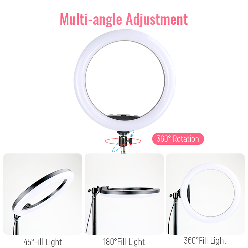 Anillo de luz Led RGB de 12 pu - Photography Lighting Circle reseña y precio