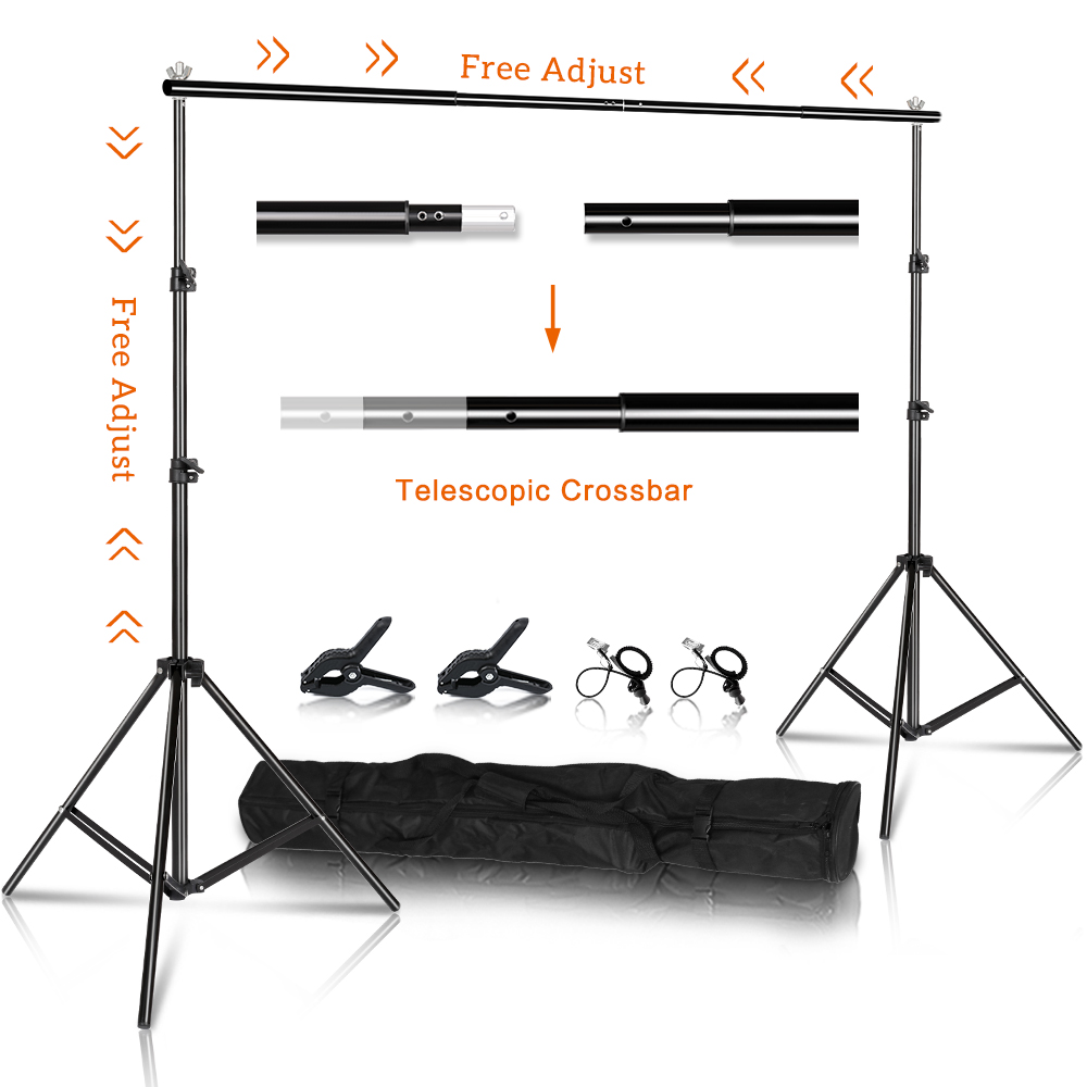 Soportes para Fondos de Fotogr - Photography Lighting And Backdrop Kits reseña y precio